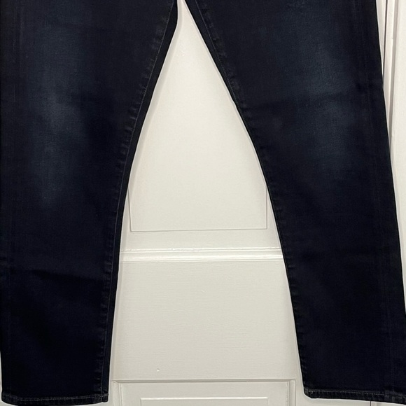 Citizens of Humanity Elsa Mid Rise Slim Crop Wren Washed Black Jeans Womens 24 - Picture 4 of 16